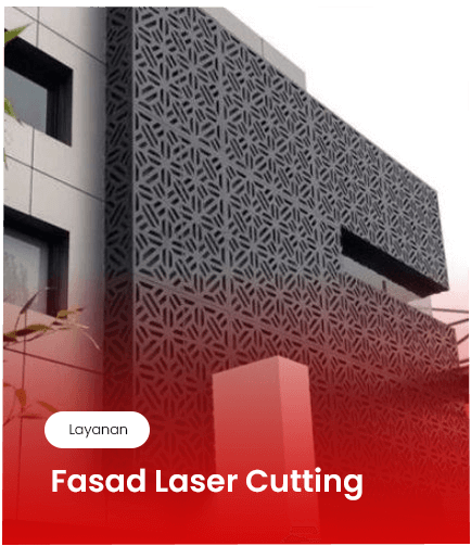 Fasad Laser Cutting Kami menyediakan layanan fasad laser cutting untuk menghasilkan pola dan desain unik pada fasad bangunan, memberikan estetika yang menarik sekaligus fungsional.