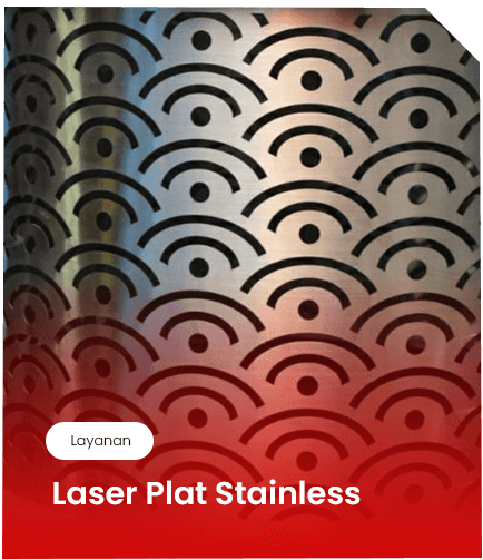 Laser Cutting Plat Stainless Kami menawarkan jasa laser cutting untuk plat stainless yang menghasilkan potongan mulus dan bebas korosi